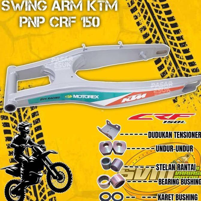 Swing Arm KTM panjang 66cm pnp HONDA CRF150L Swing arm replika KTM Pnp CRF 150 L Original