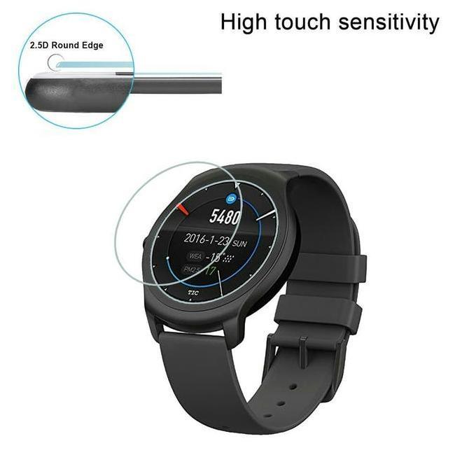 Tempered Glass Anti Gores Kaca Smartwatch Ticwatch 2 murah