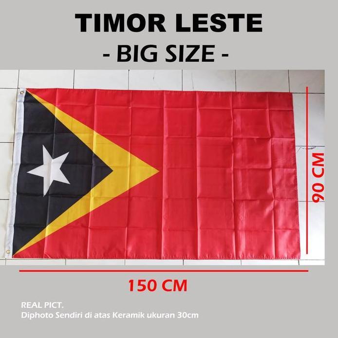 Bendera Timor Leste Big Flag