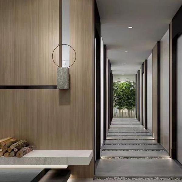 Wallboard WPC Wall Board Panel PVC Dekorasi Dinding Untuk Backdrop TV