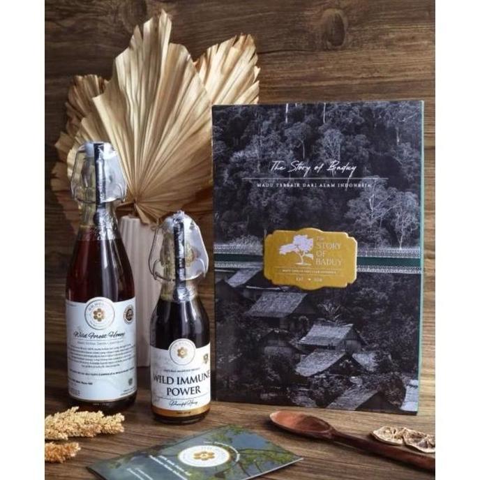 Oh Honey Story of Baduy Series - Hampers Premium Set Madu Hutan Murni Asli Oh,Honey - Healthy Gift
