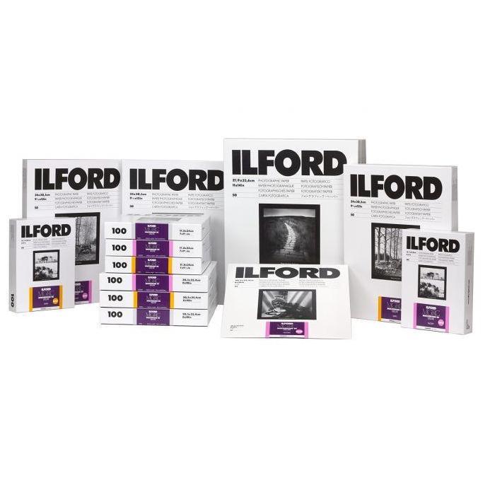 ready ILFORD - Multigrade Resin Coated Satin Photo Paper MGRCDL25M | 100