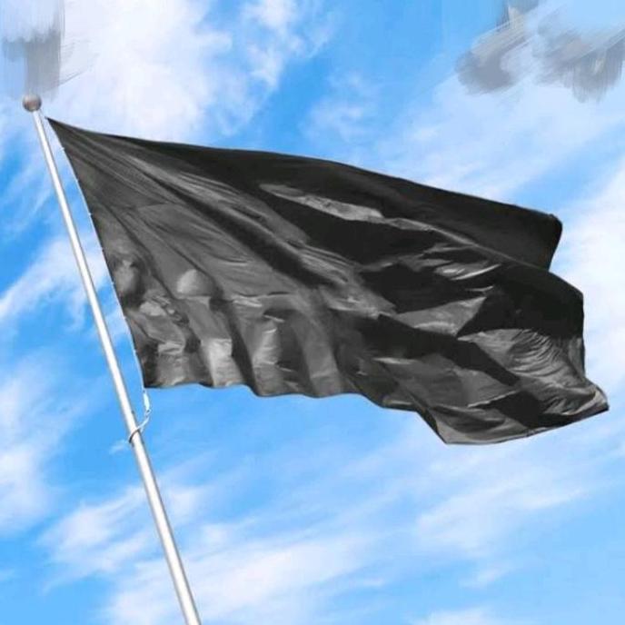 Bendera hitam polos,bendera hitam,bendera polos,bendera super jumbo,bendera merah putih,bendera warn