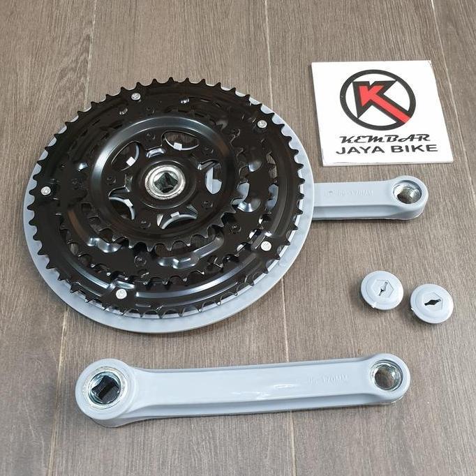 Crank 3 speed 48T GENIO 170mm