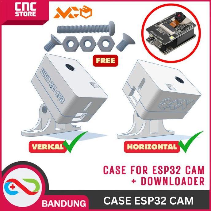 LOMARASHOP CASE ESP32 CAM + SHIELD PROGRAMER BOX HOUSING MOUNTING CASING ESP CAM