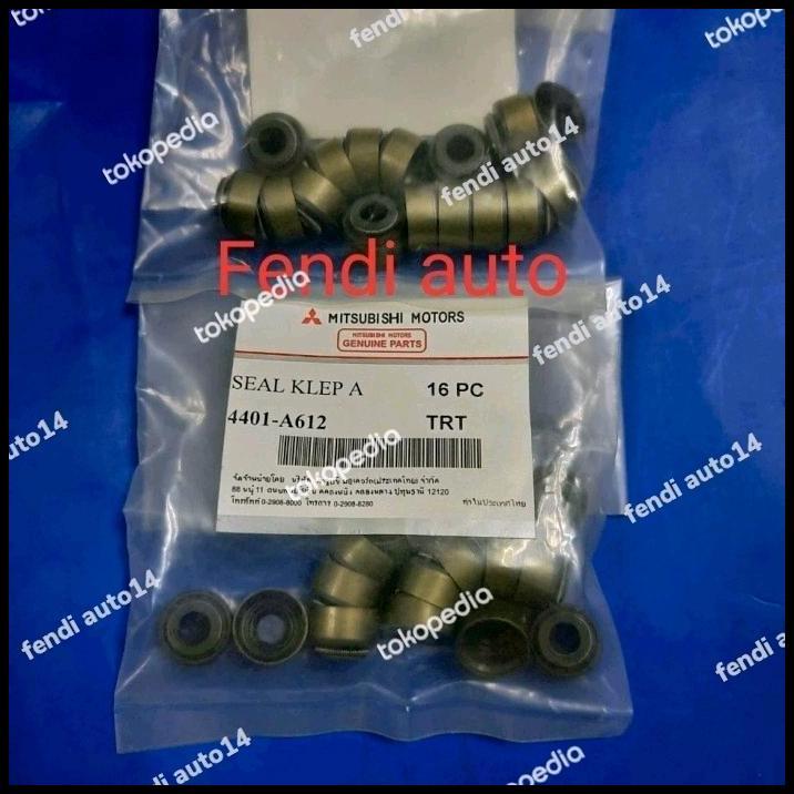 TERMURAH SEAL KLEP MITSUBISHI STRADA TRITON ORIGINAL 16PCS 