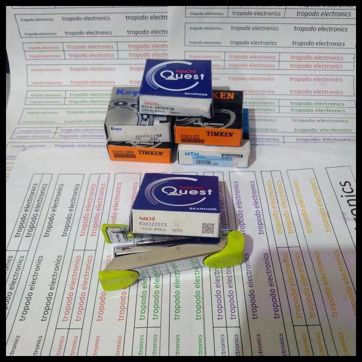 TERLARIS BALL BEARING 6303 ZZ C3 MERK NACHI JAPAN 