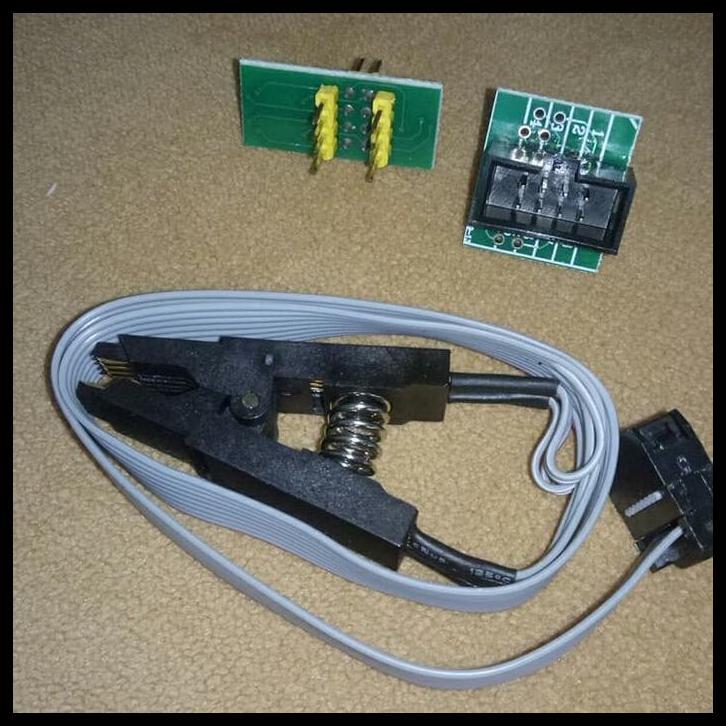 DISKON CLIP PENJEPIT EEPROM FLASH BIOS SOP8 TEST CLIP 