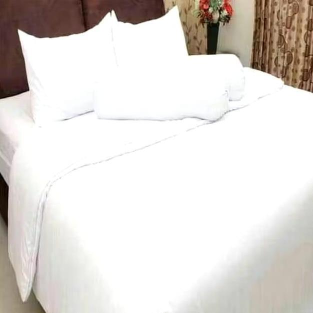 HOROZY Bedcover Set T30 Rosewell Polos 140x200x30 Putih Tinggi 30 cm