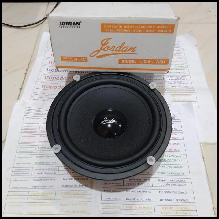 TERLARIS SPEAKER WOOFER JORDAN 8 INCH 