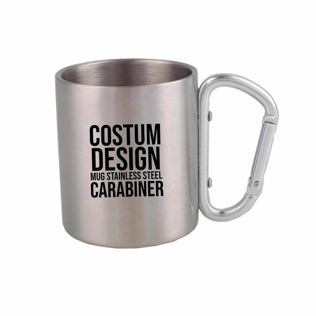 Mug Stainless Carabiner Custom