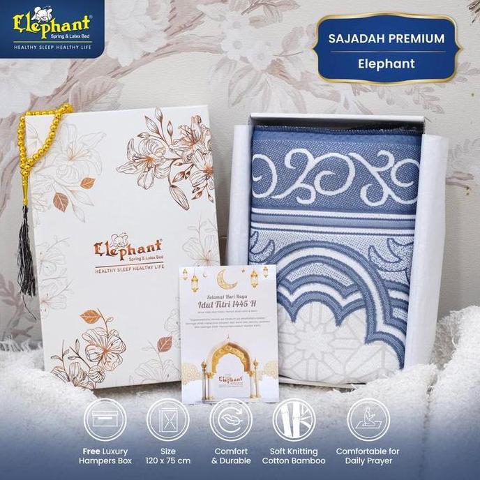 Elephant Hampers Box Sajadah Premium / Sajadah Premium Hampers + Box