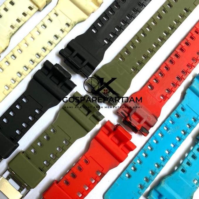 Tali Strap Jam Tangan Rubber GA-400 GA-110 GA400 GA110 Warna Loreng