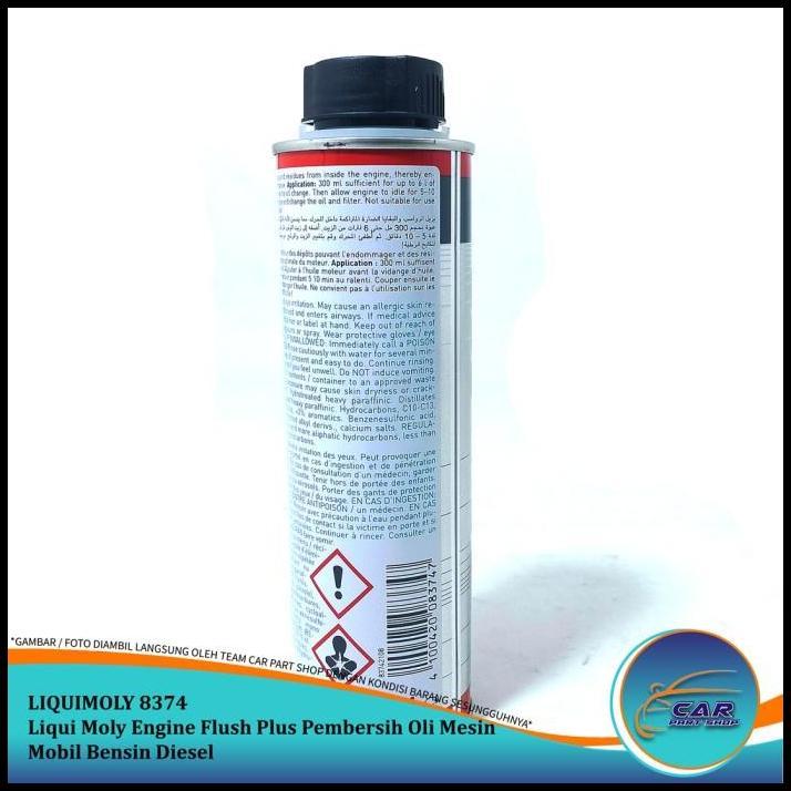 TERLARIS LIQUI MOLY ENGINE FLUSH PLUS PEMBERSIH OLI MESIN MOBIL BENSIN DIESEL 