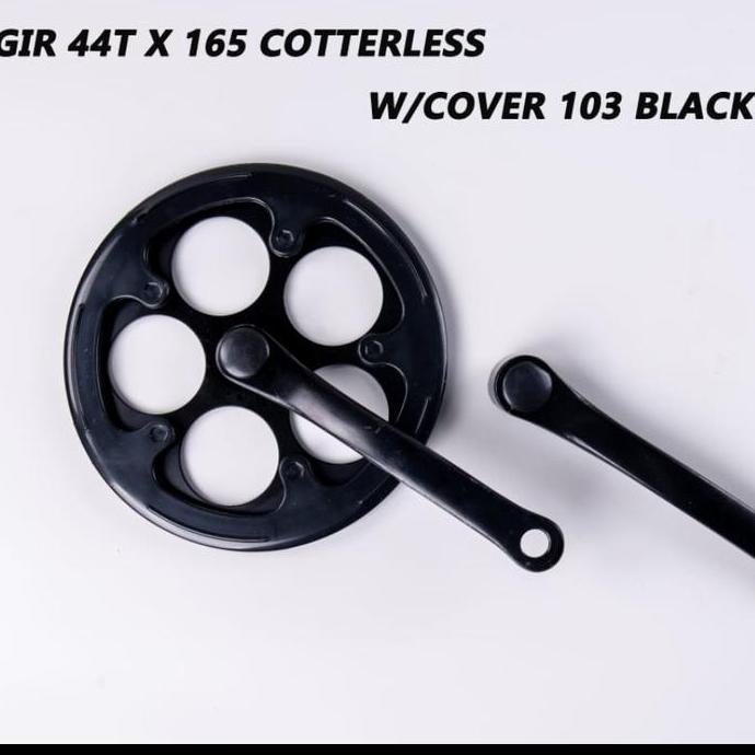 gir crankset crank set single speed sepeda lipat mtb 44T by united