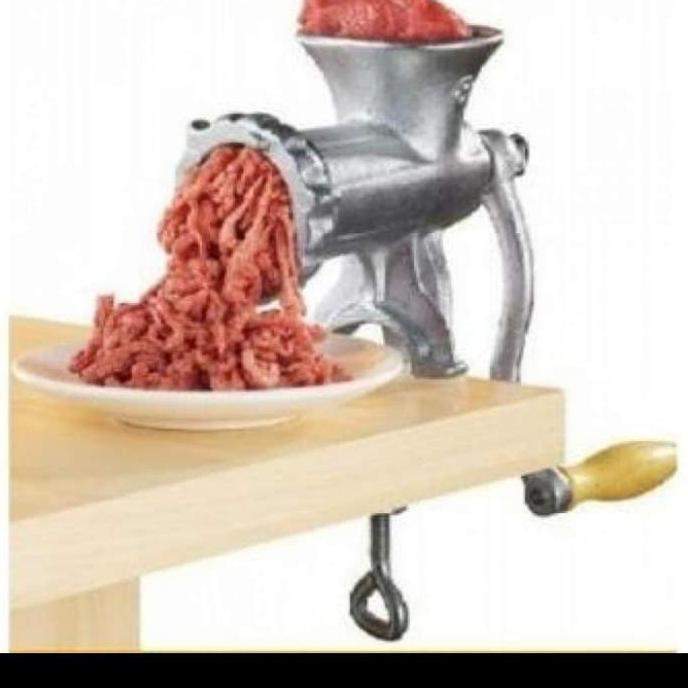 Allthebest- MESIN GILING DAGING/ KACANG MANUAL BESI UKURAN 22 MEAT MINCER
