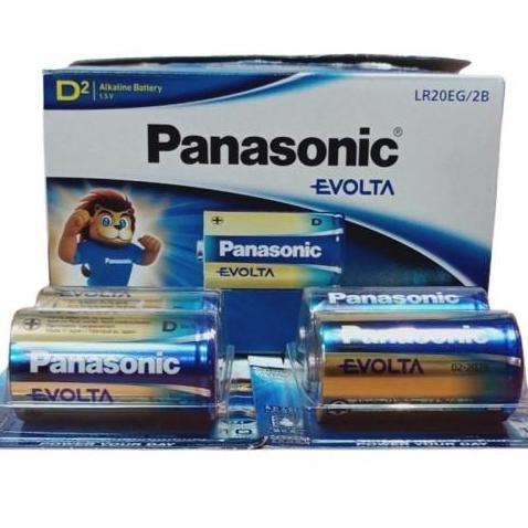 Panasonic Baterai Evolta D LR20 1,5V