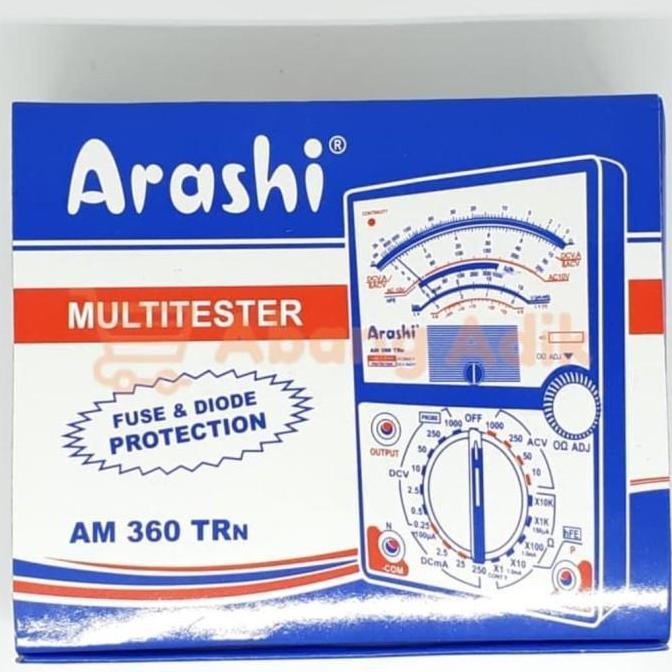 Allthebest Multitester Analog AM 360 TRn / Multitester Manual ARASHI - SNI