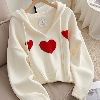 HOT PRODUCT Sweater Hoodie Crop Lucu Wanita - THREELOVE Hoodie Crop Lucu Korean Style - Jaket Hoodie