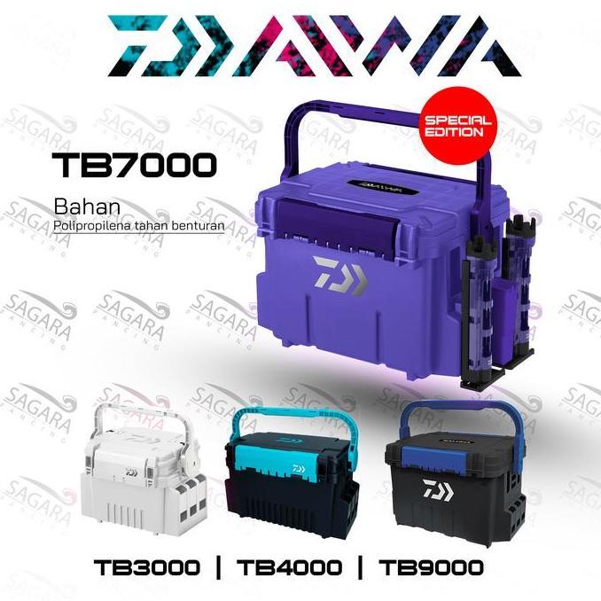 Box Pancing Tackle Box Daiwa TB 3000 | 4000 | 5000 | 7000 | 9000