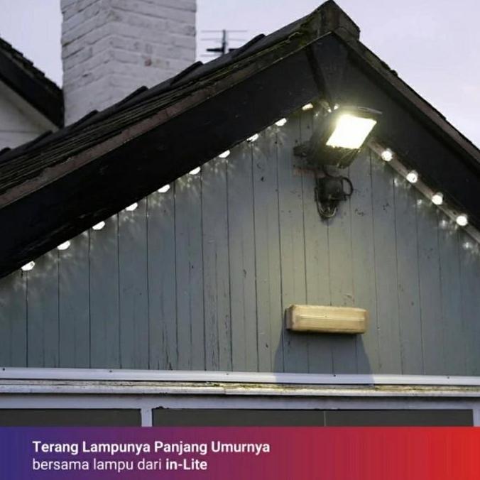 Flood Light LED Inlite 50 W INF030 IN-Lite Lampu Tembak Sorot 50Watt