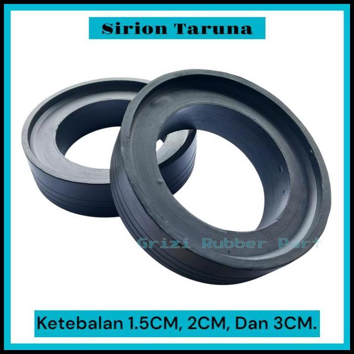 BEST DEAL KARET SPACER TATAKAN PENINGGI PER KEONG BELAKANG ATAS MOBIL SIRION TARUNA 1SET(2PCS) MOTOR