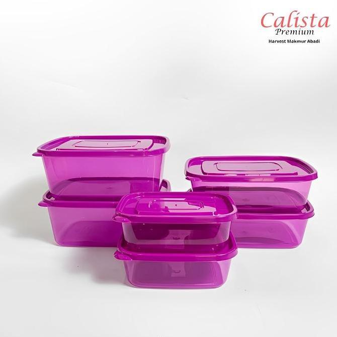 CALISTAFURANO PREMIUM SET TOPLES KULKAS FOOD CONTAINER BOX ORGANIZER