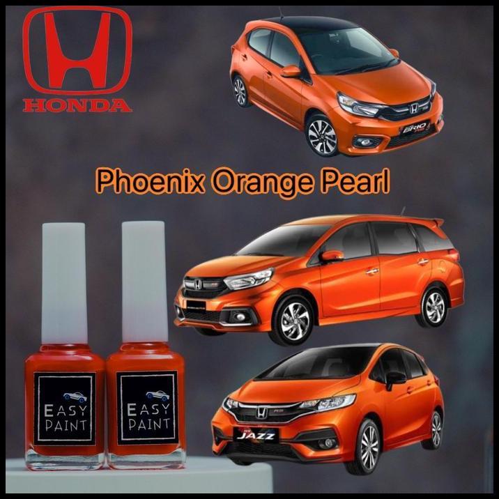 TERBARU CAT OLES PHOENIX ORANGE PEARL HONDA BRIO MOBILIO JAZZ OREN METALIK 