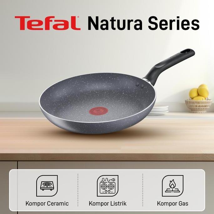 Tefal Cookware Set Wajan 2PCS Series Natura D / Fry Pan Anti Lengket