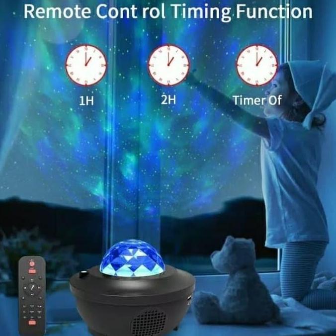 AERA LAMPU TIDUR PROYEKTOR LANGIT BINTANG | LAMPU PROYEKTOR GALAXY