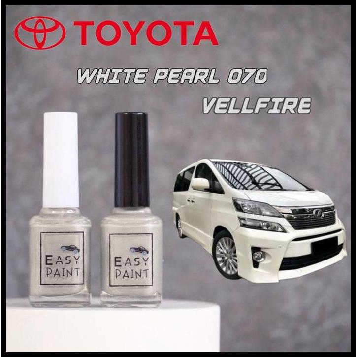 TERLARIS CAT OLES WHITE PEARL 070 TOYOTA VELLFIRE PUTIH MUTIARA 