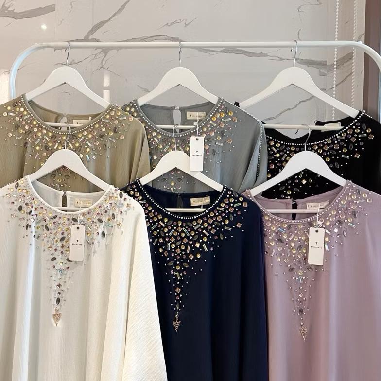 NEW DEALS SAPHIRE CAFTAN AGATHA KAFTAN kaftan bordir original mieux  kaftan lebaran