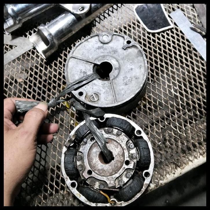 TERBARU MAGNET SPUL BRAKET RUMAH SPUL HONDA C70 