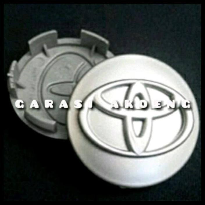 GRATIS ONGKIR CENTER DOP CAPS TUTUP VELG RACING OEM TOYOTA AVANZA VIOS UKURAN 58 