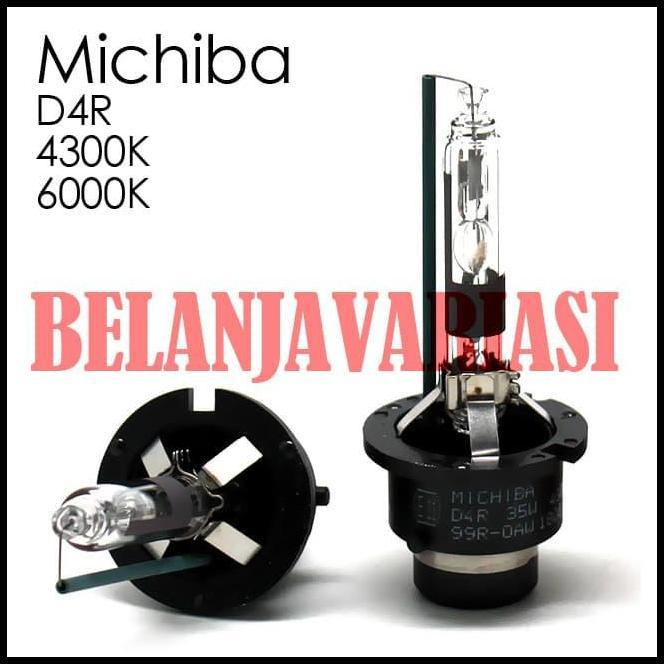 TERLARIS MICHIBA D4R HID BOHLAM MOBIL 4300K 6000K 