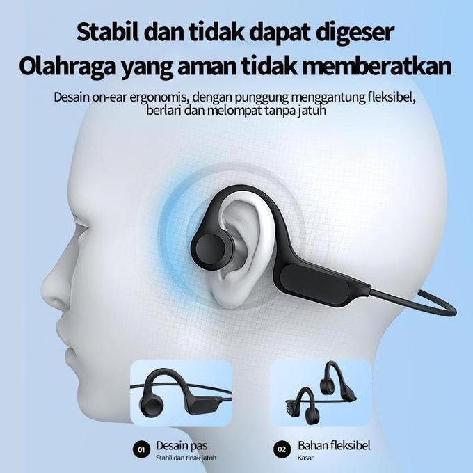 Bone conduction headphones WISELION Wireless G3 Bluetooth Headphone Bone Conduction Earphone Headset