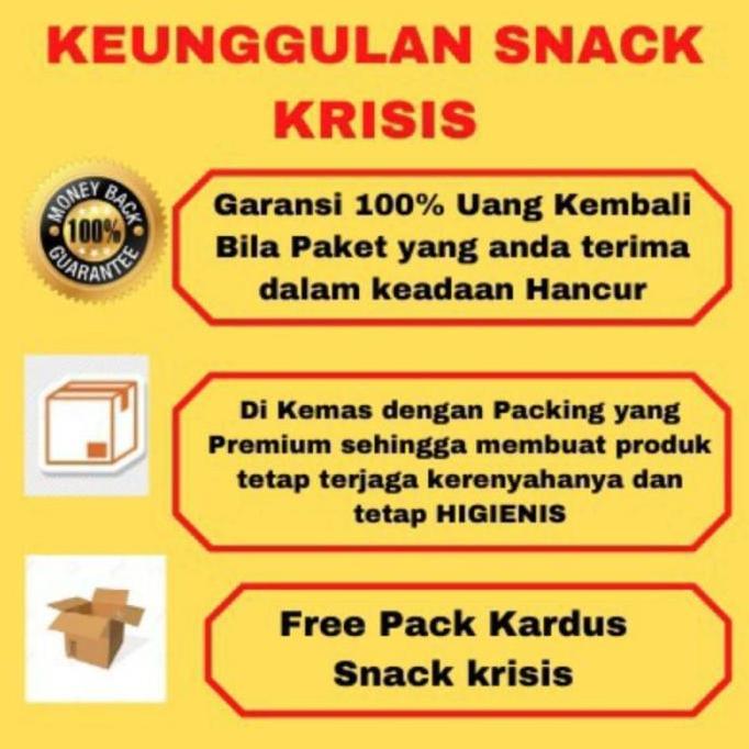 (Allthebest) Kripik Usus ayam KRISIS 1 kg usus crispy goreng