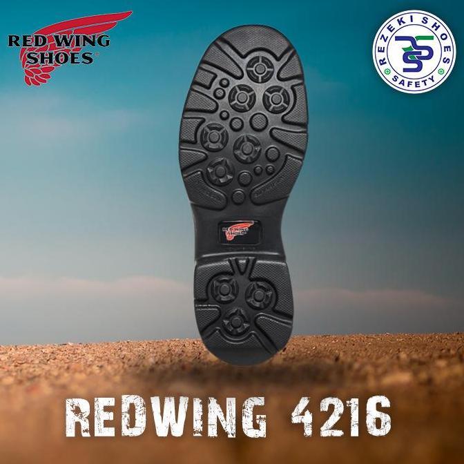 Sepatu Safety Redwing 4216 - Safety Shoes Redwing 4216 Pria Besi - SEPATU SAFETY