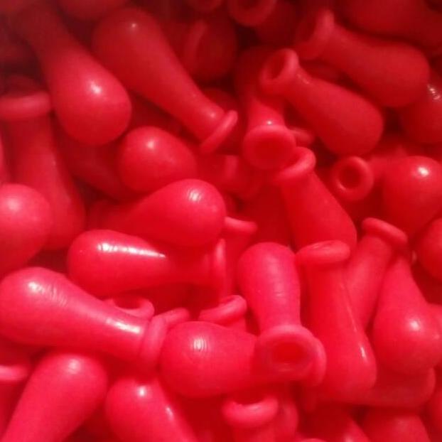 Medclean- Karet Merah Untuk Pipet Tetes Isi 100Pcs