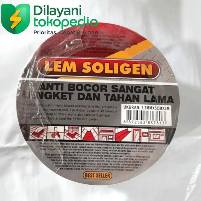 Backwill- Lem Atap - Lem Talang Tambal Anti Bocor Lem Soligen / Penambal Genteng