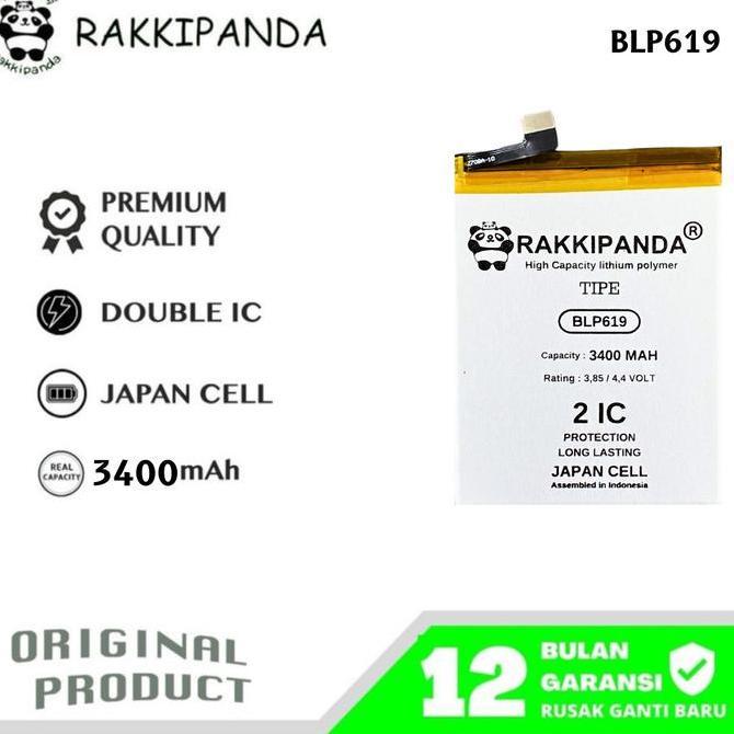 Nickboy- Rakkipanda Blp619 Compatible With Oppo A39 / A57 2016 Batre Batrai Baterai Battery