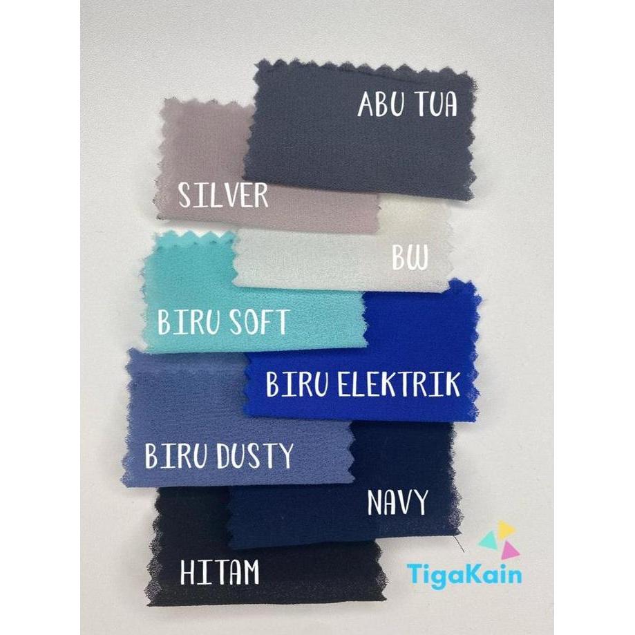 Kapanpun- 1 Meter Kain Ceruti / Ceruty Premium