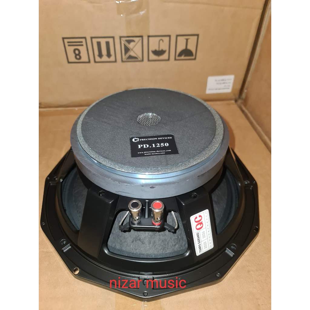 Speaker Komponen Precision Devices PD1250H Subwoofer 12 Inch PD 1250 H Voice Coil 3 Inch