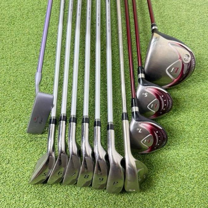 Bridgestone Stick Golf Ladies TourStage ViQ Orinal Fullset Bag Golf 6 n Set aphite Shaft Siap Pa