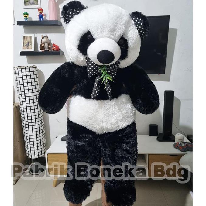 Boneka Panda Raksasa Berdiri  Boneka Beruang Lucu Besar SNI 1.1Meter SAR