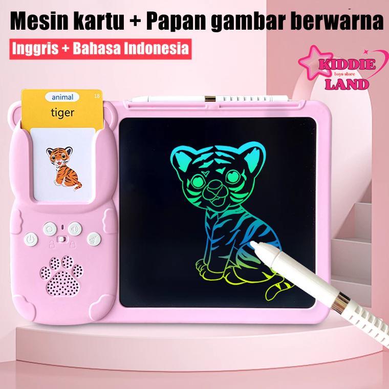 [VY] Mainan Tablet Gambar Mesin Pendidikan Mesin Kartu Pintar Alat Tulis Mainan Edukasi Anak
