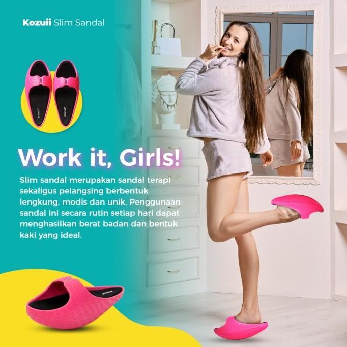 Medkit- Sandal Terapi Pelangsing Kozuii Slim Sandal Kesehatan Healthy Shoes
