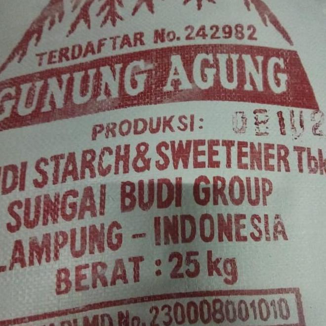 Tapioka Gunung Agung 25 Kg