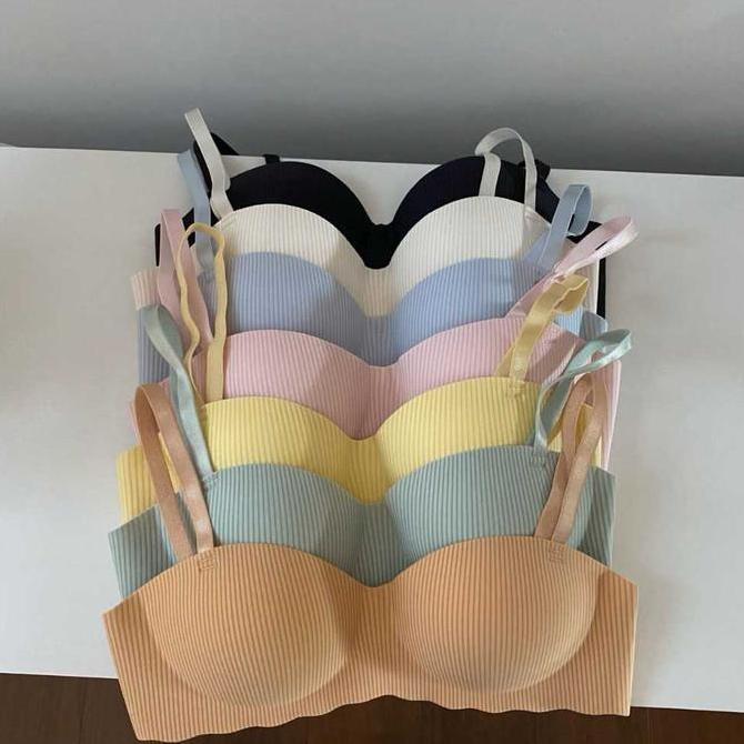 Nixwhat- Celyne Summer Bra Push Up Model Half Cup Wanita Light Bra Comfort Simple Bh Wanita 9055 Bus