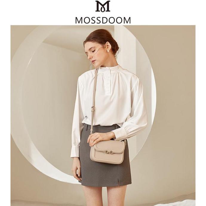 MOSSDOOM Tas Wanita Rosalie Bag Bergaya Sling Bag Tas Selempang Wanita Elegan